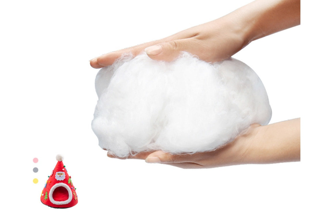 Kuscheliges Weihnachts-Katzennest „Santa Hat“